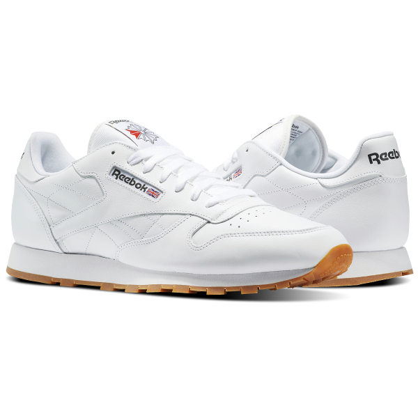 Leather Reebok Reebok Classic Classic White Us qtaOwSTqHd