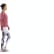 Maglia One Series Burnout Long Sleeve Rose Dust EC1136 Maglia One Series Burnout Long Sleeve Rose Dust EC1136
