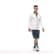 Jaqueta Training Supply Bomber White DP6116 Jaqueta Training Supply Bomber White DP6116