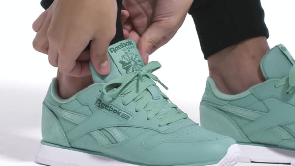Green reebok womens clearance