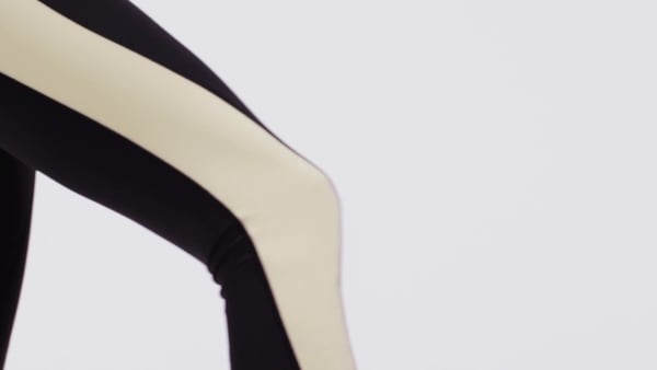 Negro Mallas Lux High-Rise Colorblock