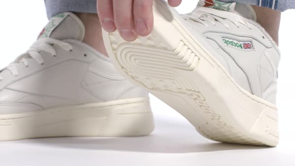 reebok club c stacked shoes