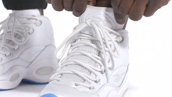 reebok the question mid white blue