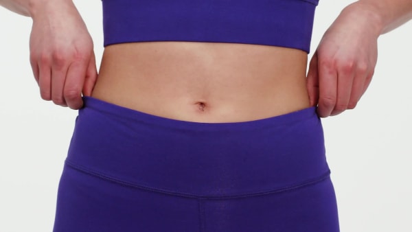 Violeta Pantalón corto Reebok Identity Fitted Logo JIP96