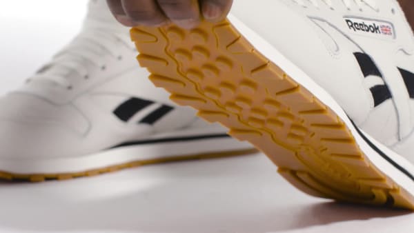 Reebok Classic Leather Shoes - White | Reebok New Zealand