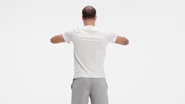 Bianco T-shirt Reebok Identity Big Logo