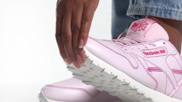 Zapatillas Classic Leather Vegan - Rosa Reebok | Reebok Argentina