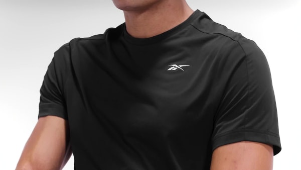 Negro Polera United By Fitness Perforated T- JIP13