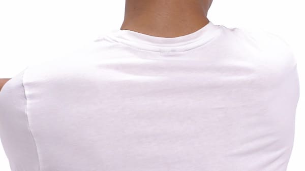 Blanco Camiseta gráfica Reebok Stacked IEH23