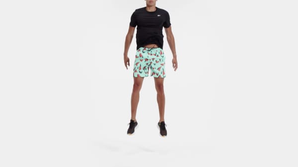 Turquoise Graphic Speed 2.0 Shorts
