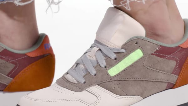 Zapatillas Classic Leather Ripple - Rosado Reebok | Reebok Peru