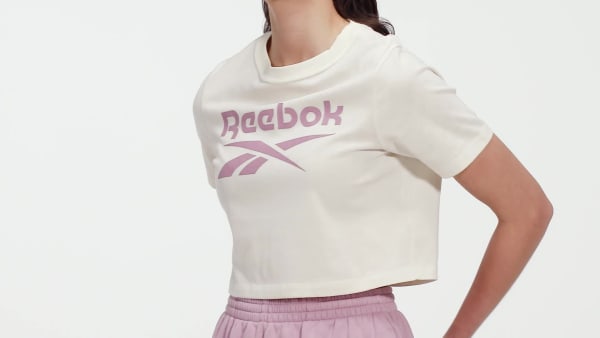 White Reebok Identity T-Shirt