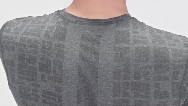 Grey United By Fitness MyoKnit Seamless T-Shirt
