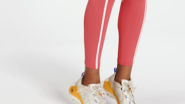 Orange Lux High-Waisted Colorblock Tight